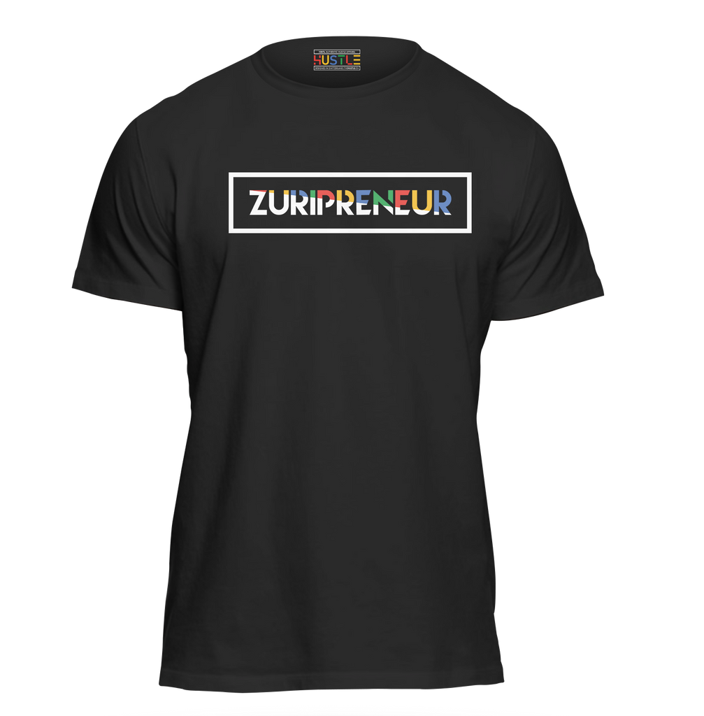 ZURIPRENEUR - Classic-Tee - "Framed G-Colors"